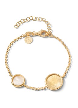 Casa Jewelry Dames Minou schakelarmband verguld in de kleur Goud
