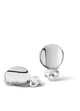 Casa Jewelry Dames Oorclips van zilver in de kleur Zilver