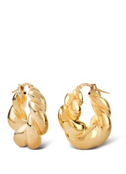 Casa Jewelry Dames Cherry oorringen verguld in de kleur Goud