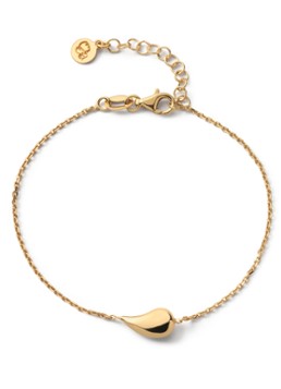 Casa Jewelry Dames Drop S Shiny armband verguld in de kleur Goud