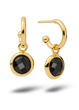 Casa Jewelry Dames Jolie oorringen verguld in de kleur Goud