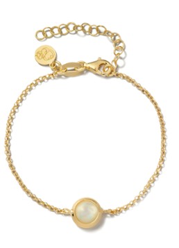 Casa Jewelry Dames Jolie armband verguld in de kleur Goud