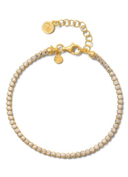 Casa Jewelry Dames Steffi armband verguld in de kleur Goud