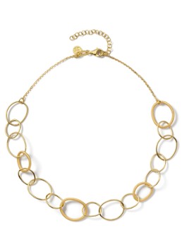 Casa Jewelry Dames Mila S ketting verguld in de kleur Goud