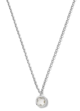Casa Jewelry Dames Grace ketting verguld in de kleur Zilver