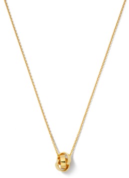 Casa Jewelry Dames Petit Bouton ketting verguld in de kleur Goud