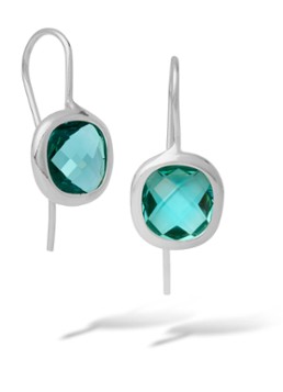 Casa Jewelry Dames Grace oorhangers van zilver in de kleur Zilver