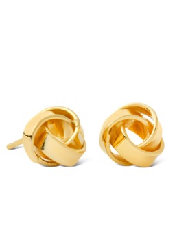 Casa Jewelry Dames Petit Bouton oorstekers verguld in de kleur Goud