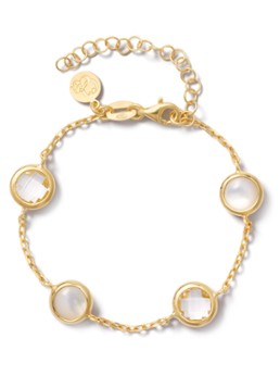 Casa Jewelry Dames Juliette armband verguld in de kleur Goud
