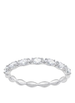 Swarovski Dames Vittore ring met kristal in de kleur Zilver