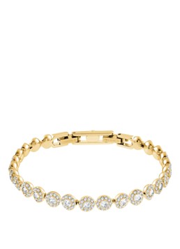 Swarovski Dames Angelic armband met kristal in de kleur Goud