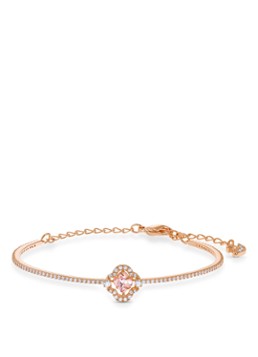 Swarovski Dames Bangle met kristal in de kleur Roségoud