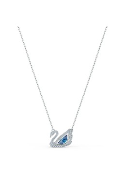 Swarovski Dames Ketting met kristal in de kleur Zilver
