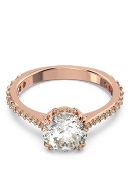Swarovski Dames Constella ring met kristal in de kleur Goud