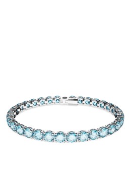 Swarovski Dames Matrix armband met kristal L in de kleur Blauw