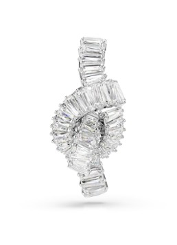 Swarovski Dames Matrix met broche zirkonia in de kleur Zilver