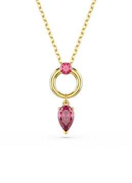 Swarovski Dames Mesmera ketting met zirkonia in de kleur Goud