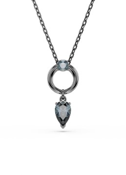 Swarovski Dames Mesmera ketting met zirkonia in de kleur Zilver