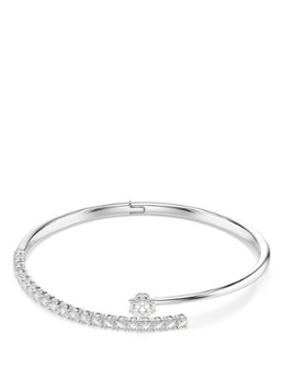 Swarovski Dames Matrix bangle met kristal in de kleur Zilver