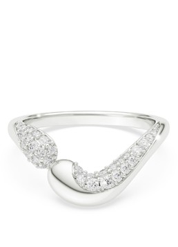 Swarovski Dames Classica ring met kristal 58 in de kleur Zilver