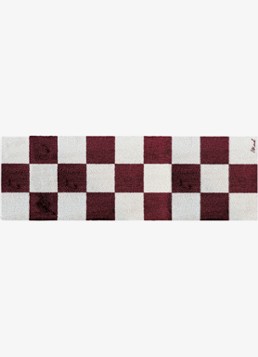 Mad About Mats Dizzy universele mat 50 x 150 cm Bordeauxrood - Deal
