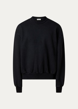 Fear of God Heren Sweater met ronde hals in de kleur Zwart, maat: S