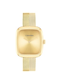 Calvin Klein Dames Adore horloge CK25100099 in de kleur goud, maat: 1sz
