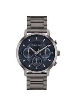 Calvin Klein Heren Gauge horloge CK25200495 in de kleur Antraciet, maat: 1sz