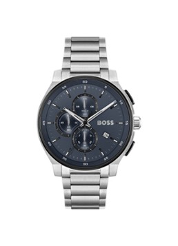 BOSS Heren Horloge HB1514189 in de kleur Zilver, maat: 5 maat