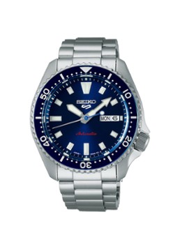 Seiko Heren 5 Sports Automatic horloge SRPL83K1 in de kleur Zilver, maat: ns
