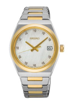 Seiko Dames Horloge SUR604P1 in de kleur Zilver, maat: ns