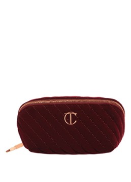 Charlotte Tilbury Makeup Bag Of Dreams - make-up tas Bordeauxrood SMALL Beauty tools - Deal