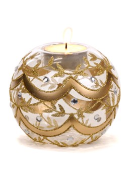 Goodwill Waxinelichthouder 10 cm Goud - Deal