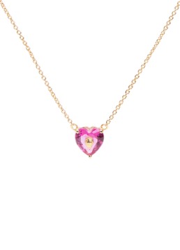 Kurt Geiger Dames Crystal Heart ketting met kristal