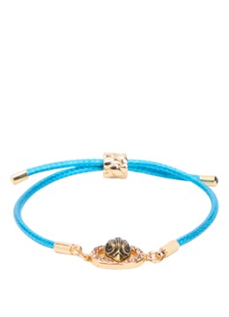Kurt Geiger Dames Chelsea armband met kristal in de kleur Blauw, maat: M