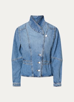 Isabel Marant Dames Dolie spijkerjas met steekzakken in de kleur Indigo, maat: 34
