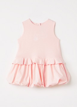 Fendi Meisjes Jurk met logoborduring in de kleur Roze, maat: 24M=92