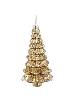 Gisela Graham Kerstboom kersthanger 13 cm Goud - Deal