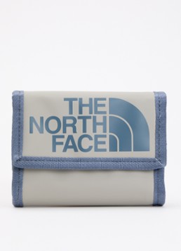The North Face Heren Base Camp portemonnee met logo in de kleur Grijs, maat: 1maat