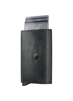 Secrid Enveloppe Vintage pasjeshouder van leer Zwart - Deal