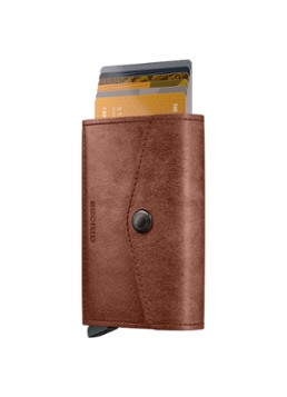 Secrid Enveloppe Vintage pasjeshouder van leer Cognac - Deal