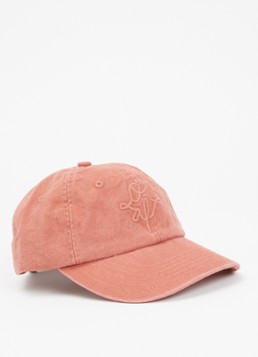 OLAF Dames Signature pet met logoborduring in de kleur Rood, maat: OS
