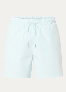 OLAF Heren Zwemshort met streepprint en steekzakken in de kleur Mint, maat: M
