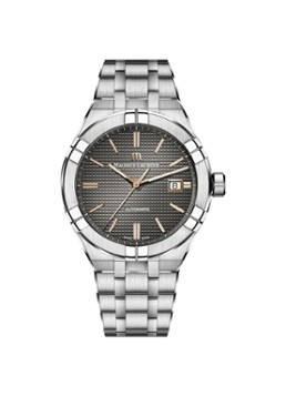 Maurice Lacroix Heren Aikon Automatic horloge AI6008-SS002-331-1 in de kleur Zilver