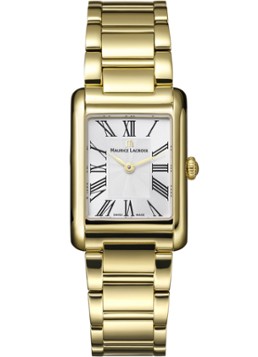 Maurice Lacroix Dames Fiaba horloge FA1205-SS002-110-1 in de kleur Goud, maat: 24x34 mm