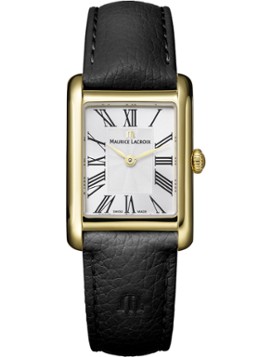 Maurice Lacroix Dames Fiaba horloge FA1205-PVY01-110-2 in de kleur Goud, maat: 24x34 mm