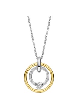 TI SENTO - Milano Dames Ketting verguld 34056ZY in de kleur Goud