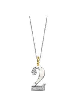TI SENTO - Milano Dames Hanger van zilver 6841MW_2 in de kleur Zilver