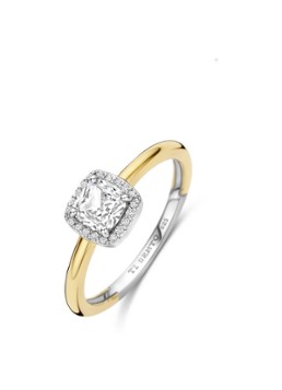 TI SENTO - Milano Dames Ring verguld 12388ZY in de kleur Goud