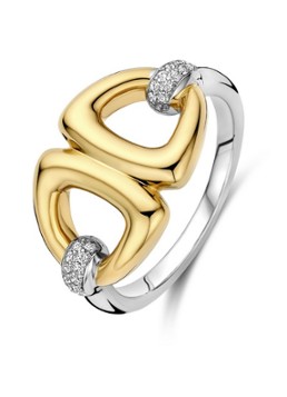 TI SENTO - Milano Dames Ring verguld 12391ZY in de kleur Goud